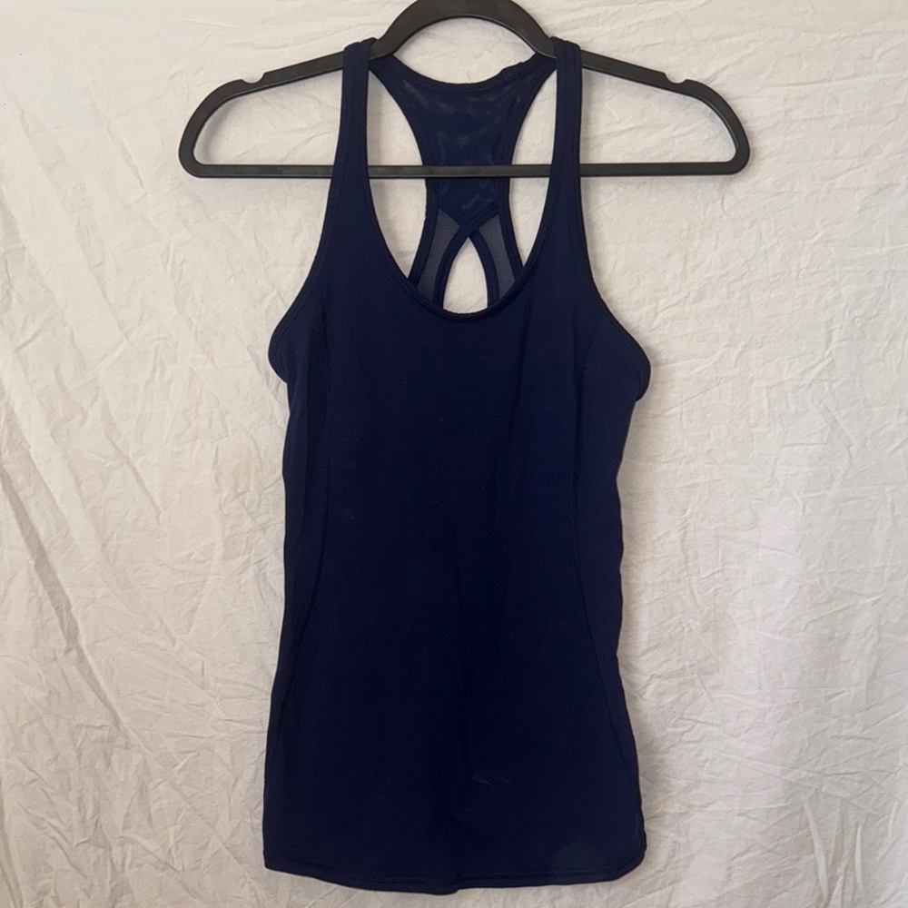 LULULEMON Women's Navy Blue Tank Top